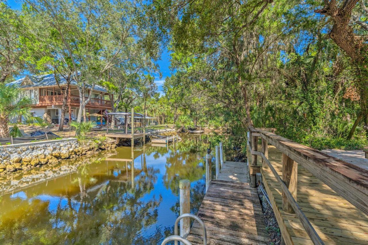 Canalfront Homosassa Escape With Private Dock! Εξωτερικό φωτογραφία